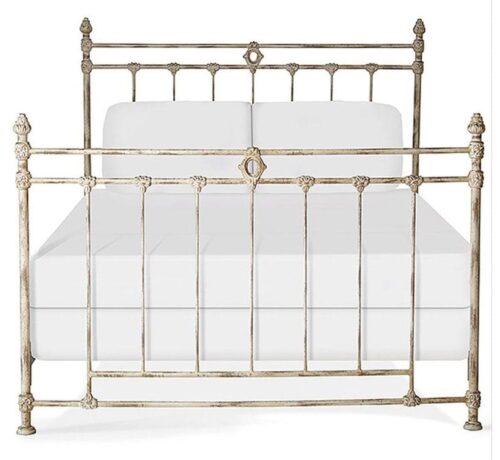 Vintage Iron Beds, Coastal Iron Beds, Beach House Iron Beds