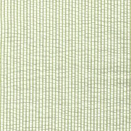 Porch Wicker Fabrics, Pucker Up Stripe Sage, Indoor