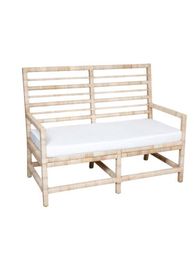 Tierra Wicker Bench