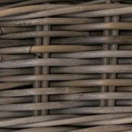 Porch Wicker Furniture, Weather Gray